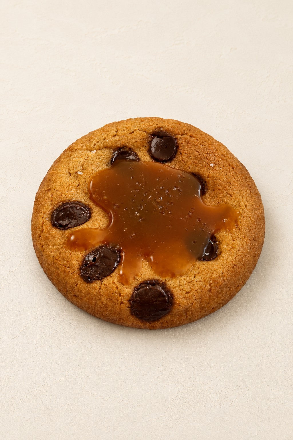 Miso Cookie - caramel by Batida - cross-section