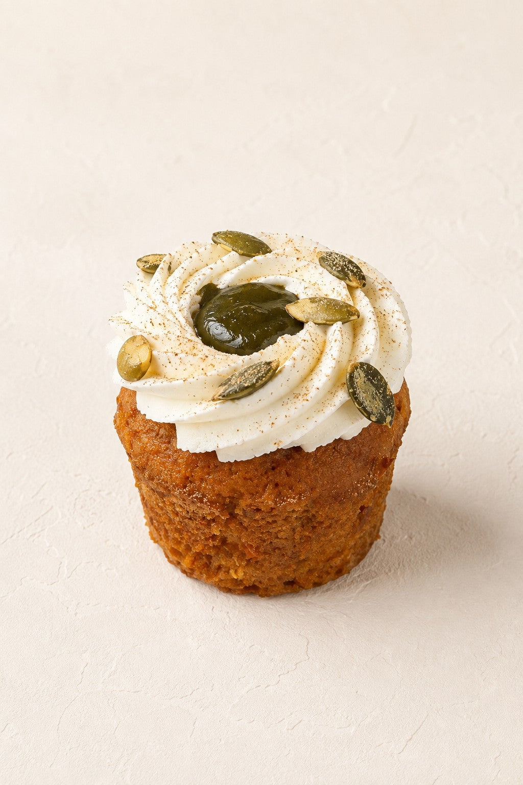 Muffin Marchew z kardamonem Batida - marchewkowa muffinka na brązowym cukrze i maślance, z cynamonem i kardamonem