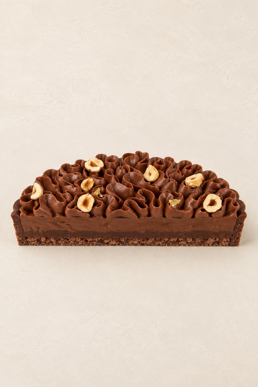 Gianduja-Tarte von Batida - Querschnitt