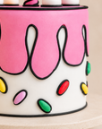 Cartoon-Torte von Batida - Kindertorte im Cartoon-Stil