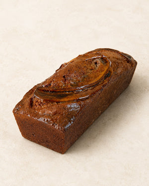 Bananenbrot mit Pekannüssen und Karamell von Batida - Bananenbrot mit braunem Zucker, Zimt und Pekannüssen