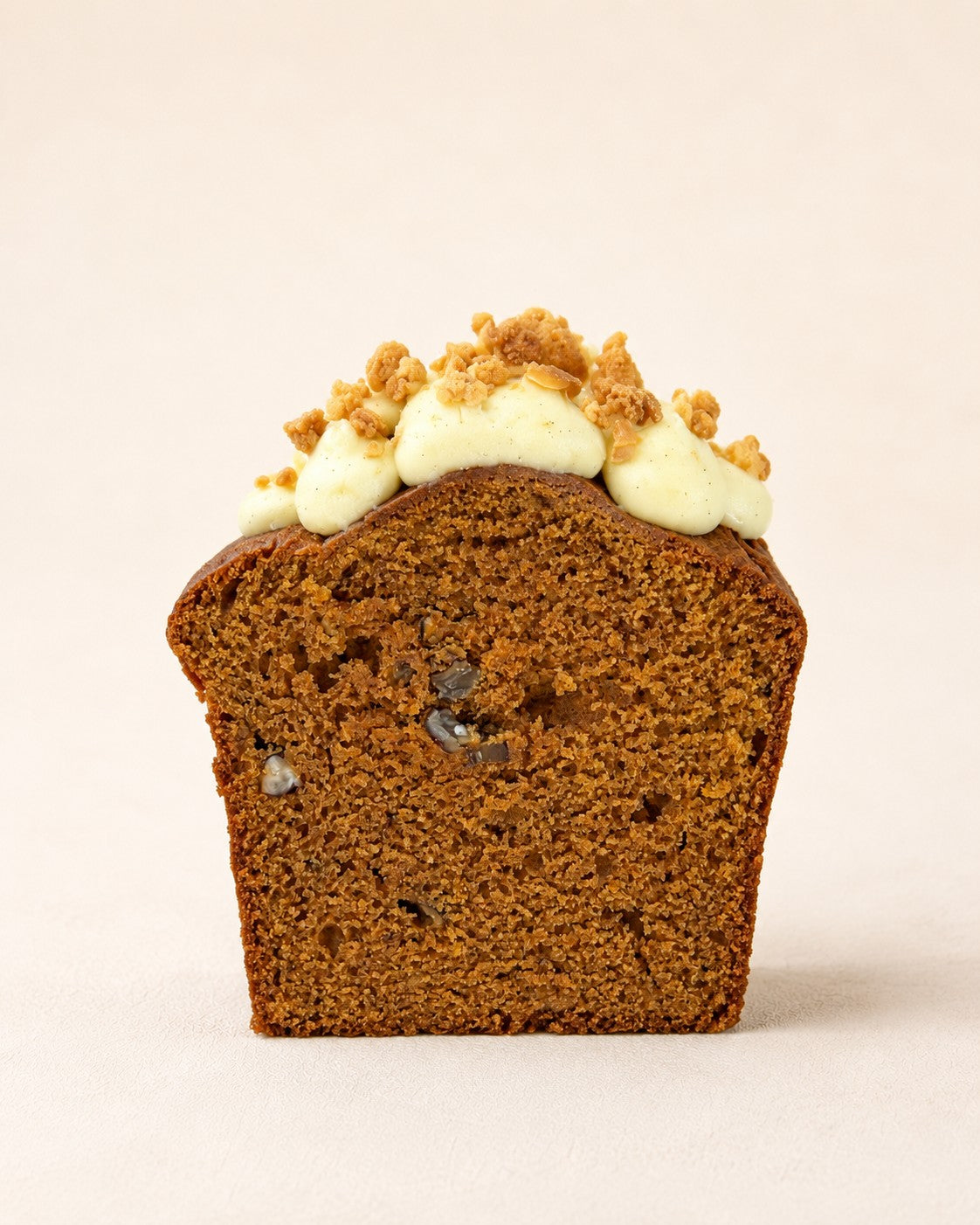 Pumpkin Bread with Cream Cheese by Batida - cross-section