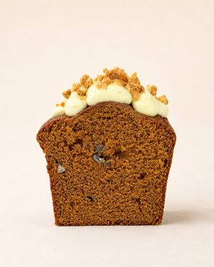 Pumpkin Bread with Cream Cheese by Batida - cross-section