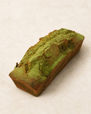 Matcha - Vanilla Marble Bread by Batida - sour cream marble loaf: vanilla batter and KISO matcha