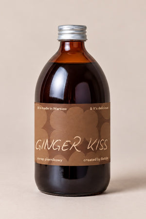 Syrop piernikowy Batida Ginger Kiss w szklanej butelce