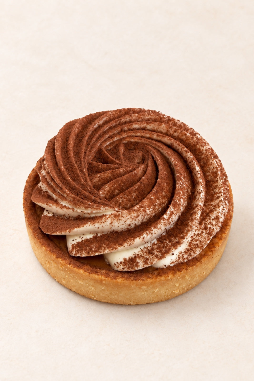 Coffee - Tonka Tartlet by Batida - cappuccino cream with tonka on an almond base