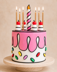 Cartoon-Torte von Batida - Kindertorte im Cartoon-Stil
