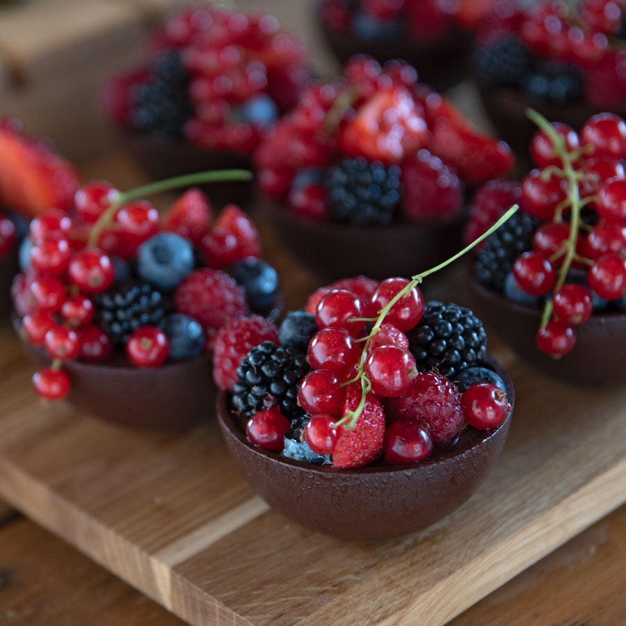 Choco bowl od Batida – letni deser czekoladowy z sezonowymi owocami, detal