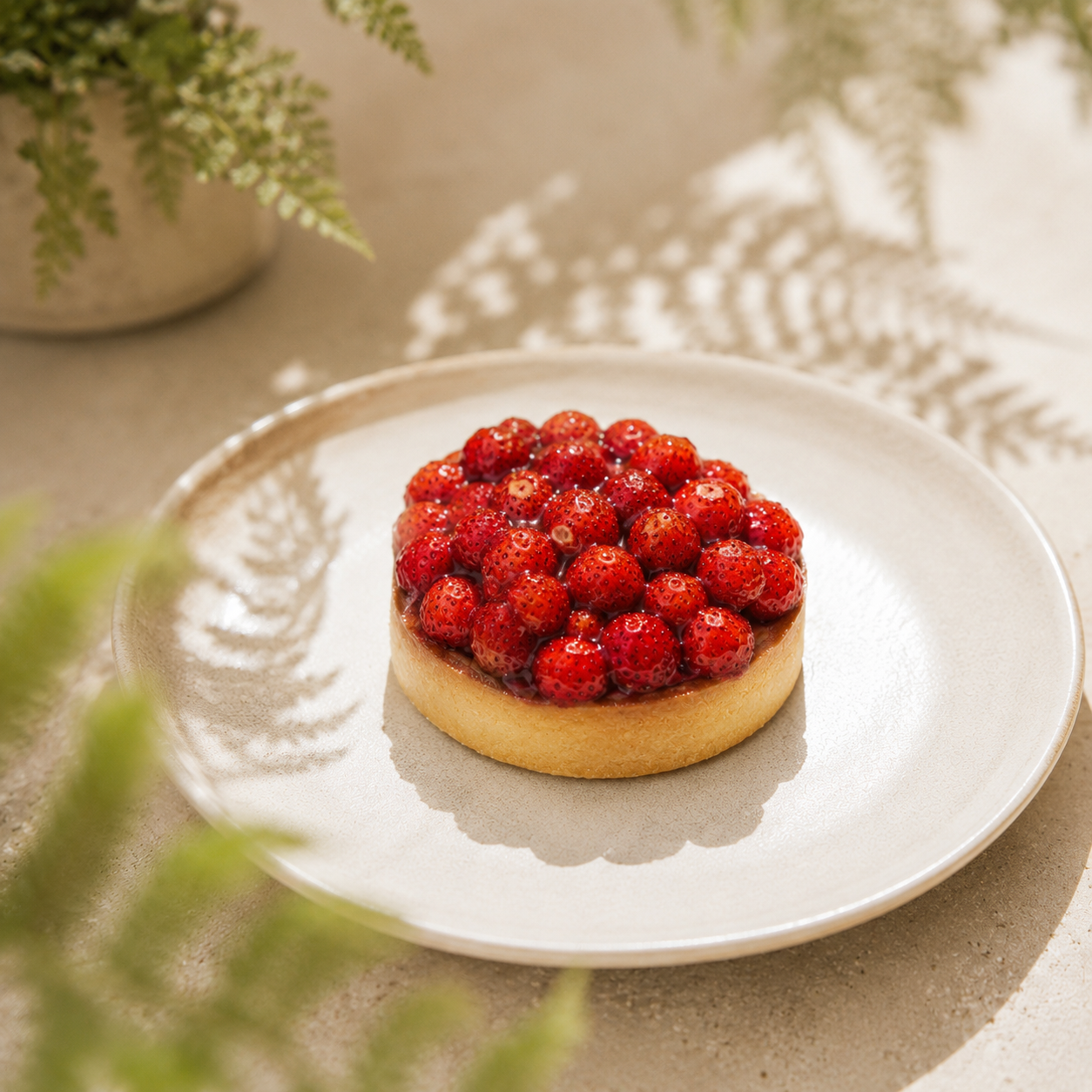 Tarta z poziomkami
