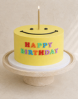 Torte Smile von Batida - gelbe Geburtstagstorte mit Smiley