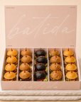Mixed mini burger set by Batida - mini burgers in four flavours for catering